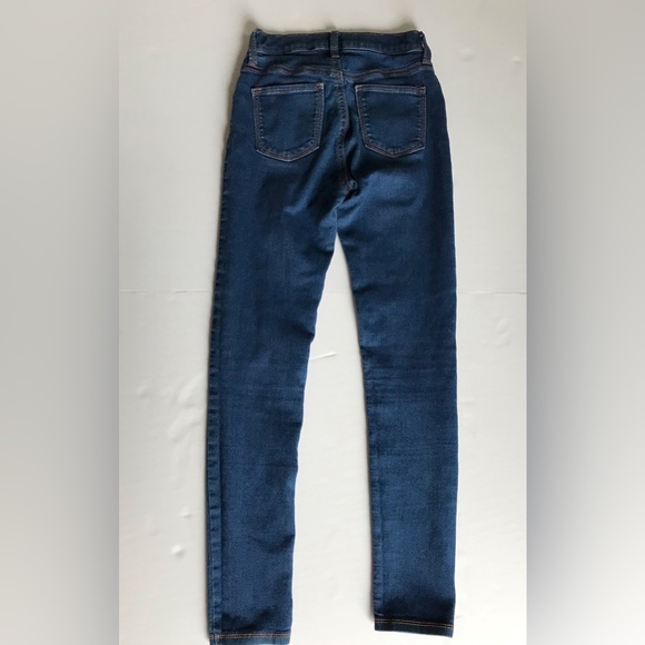 Old Navy Girls Size 12 Blue Medium Wash Ballerina Style Skinny Jeans - Picture 2 of 5